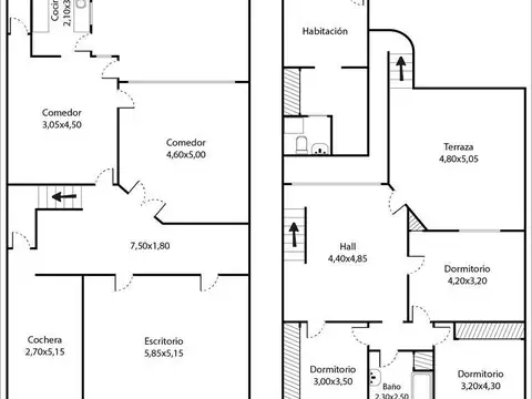 Casa en Venta con 1 cochera