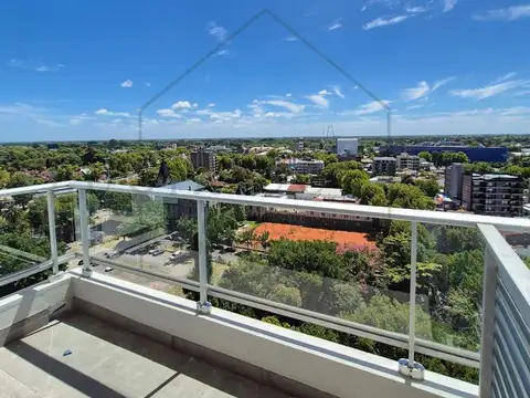Departamento en venta en Tigre 2 ambientes cochera cubierta piso 14 con vista abierta A ESTRENAR