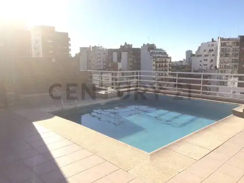 ALQUILER AMBIENTE Y MEDIO EN L CON PISCINA Y SOLARIUM  .  38 METROS CUADRADOS . LAS CAÑITAS CONTRAFR