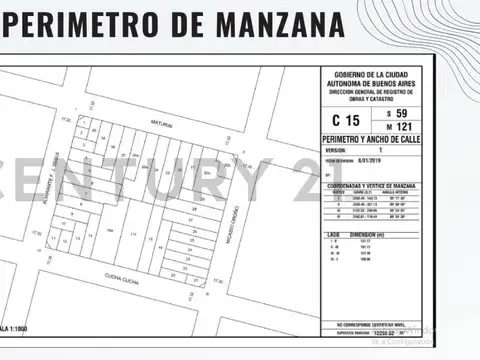 Terreno en Venta en Paternal, USD 230.000