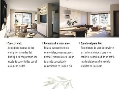 Departamento 2 ambientes con 1 baño