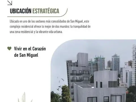 Departamento en Venta de 2 ambientes