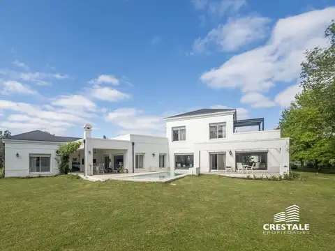 Venta / permuta - Casa 4 dormitorios en barrio privado - Country Golf Rosario, Fisherton.