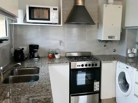 Departamento 2 ambientes con 2 baños