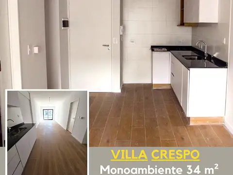EXCELENTE MONOAMBIENTE DIVISIBLE de CATEGORÍA a ESTRENAR. Viví, trabajá y rentá en la zona más conectada de la Ciudad!
