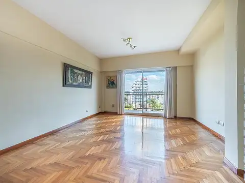 Venta Departamento 3 ambientes Luminoso Al frente Balcón corrido Parque Chacabuco