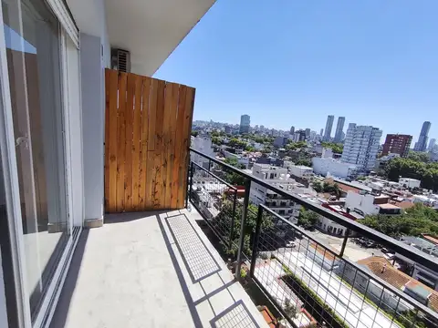 Alquiler de Departamento en Palermo| Muy Luminoso| Vista Abierta con Balcón| Piso 12