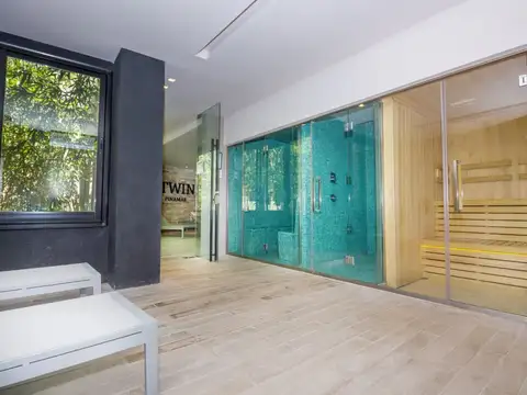 Departamento 2 ambientes con 2 baños