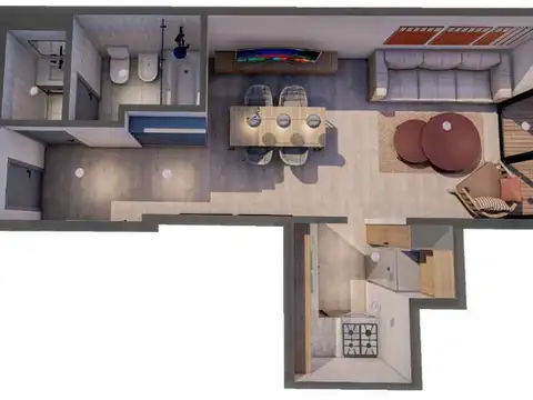 Departamento en Venta en Parque Chacabuco, USD 94.538