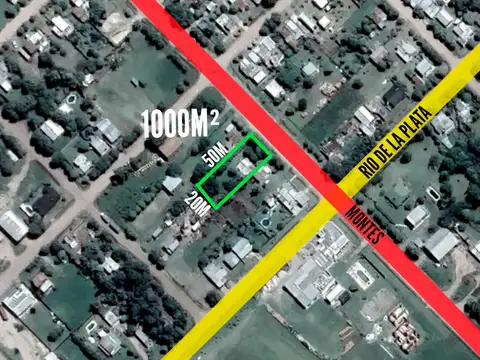 Terreno  en venta - 1000mts2 - Pasteur