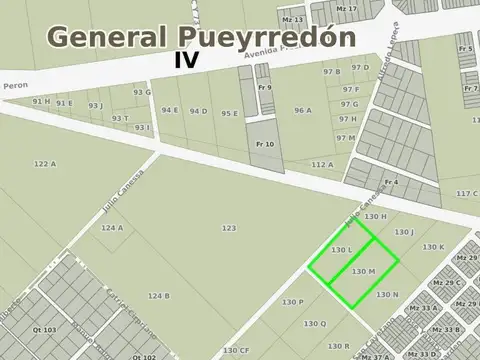 VENTA DE 4 HECTÁREAS, PARQUE PALERMO