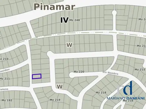 Terreno en Venta en Pinamar Norte, USD 105.000