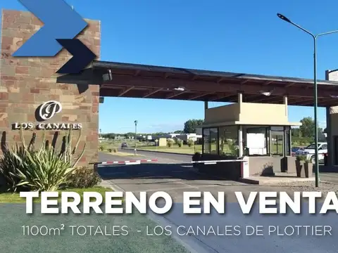 TERRENO EN VENTA EN LOS CANALES DE PLOTTIER UF650 
