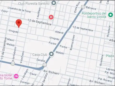 Terreno en Venta en Santo Tome, USD 16.000