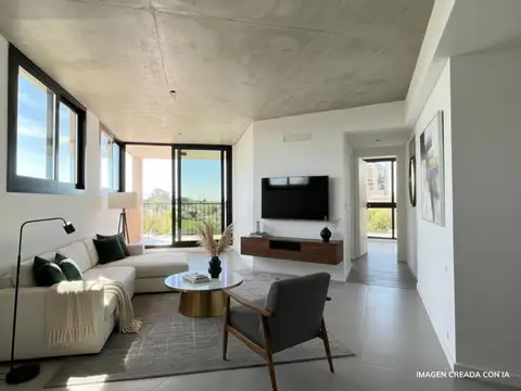 VENTA: Departamento de dos dormitorios a estrenar con balcón y amenities en Arroyito, Rosario.