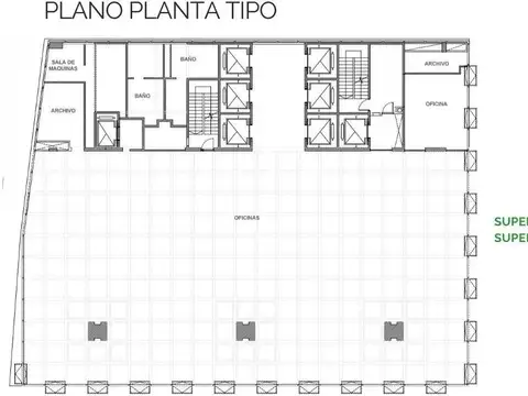 Oficina en Alquiler en San Nicolás, USD 8.589