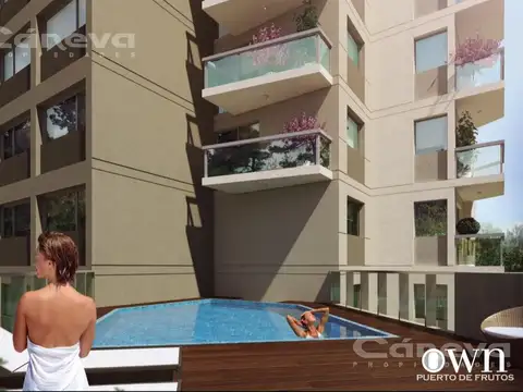 Departamento Monoambiente con 1 baño