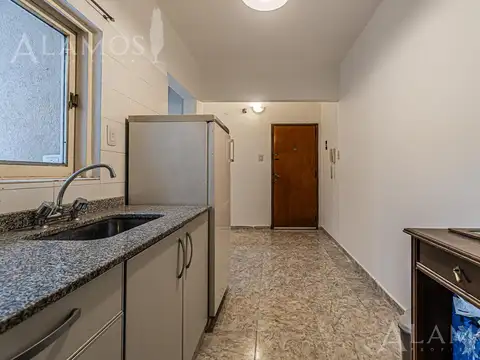 Departamento 2 ambientes con 1 baño