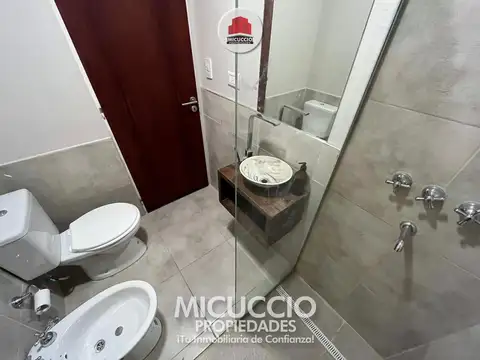 Departamento 2 ambientes con 1 baño