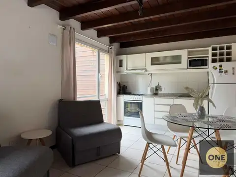 Departamento 2 ambientes con 1 baño