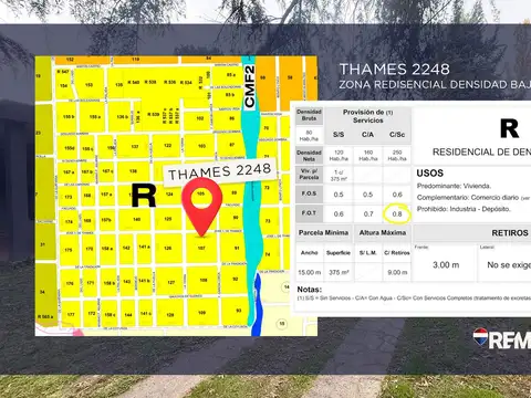Terreno en Venta en Villa Gobernador Udaondo, USD 590.000