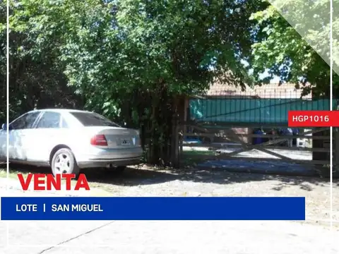 Lote - Venta - Argentina, San Miguel - José M. Zapiola 1700