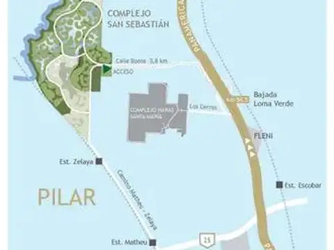 Terreno en Venta de 834,0 m2