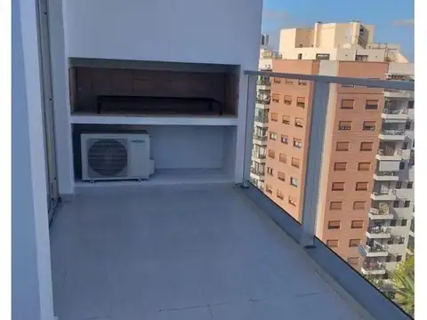 piso 7mo A. MONOAMBIENTE más DORMITORIO. 37,50mts2. Parrilla en balcón. Vista privilegiada