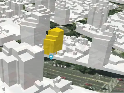 Venta lote en Villa Devoto sobre Av San Martín