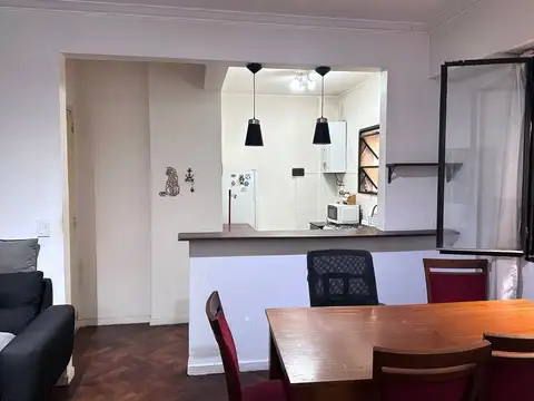 Departamento 2 ambientes con 1 baño