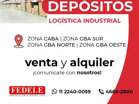 GALPON EN ALQUILER MATADEROS