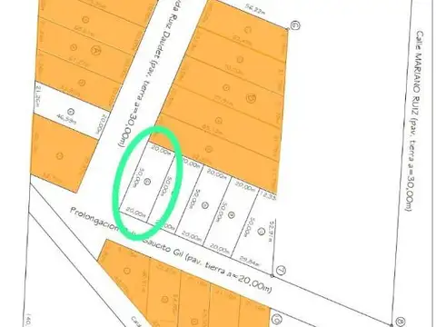 Terreno en Venta en Pedro Vargas, USD 16.000