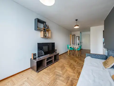 Departamento 2 ambientes con 2 baños