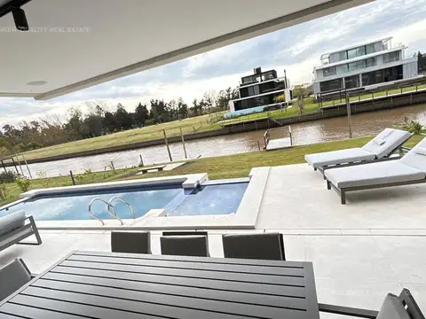 Casa al rio amarra propia Barrio Yacht Nordelta