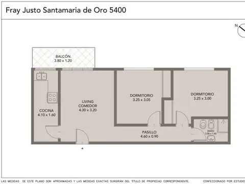 Departamento en Venta de 3 ambientes