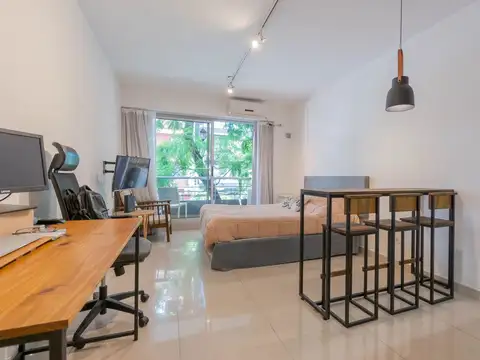 DEPARTAMENTO VENTA LAS CAÑITAS MONOAMBIENTE BALCON