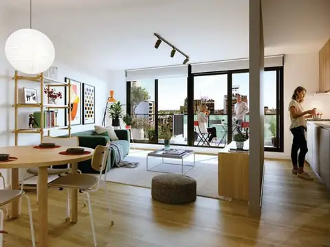 Venta Apartamento 1 Dorm Con Patio Rosso Marzo2028