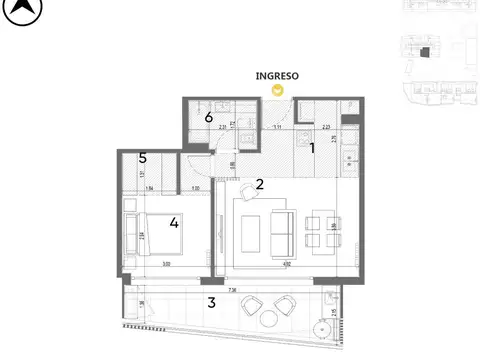 Departamento en Venta en Funes, Rosario
