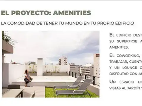 Departamento en Venta de 1 dormitorio