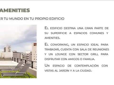 Departamento en Venta de 1 dormitorio