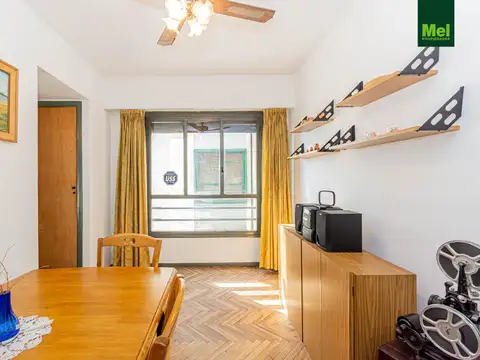 Departamento 2 ambientes con 1 baño