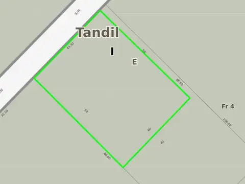 Terreno en Venta en Tandil, USD 180.000