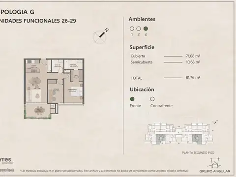 Excelente departamento a la venta en  Benavidez.