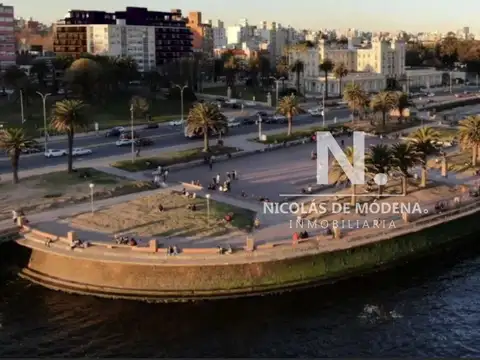 Venta Monoambiente al frente a pasos de la Rambla. Parque Rodo -  Montevideo