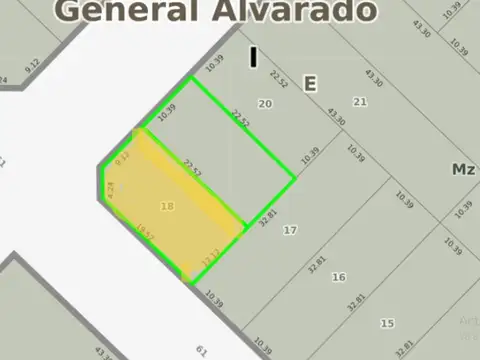 LOTE MIRAMAR  268 M2