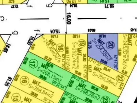 Septiembre-muy Lindo Lote De 246 M2 En Venta