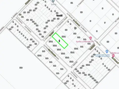 Terreno en Venta de 1299,0 m2