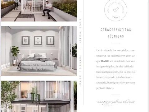 Departamento en Venta de 2 ambientes