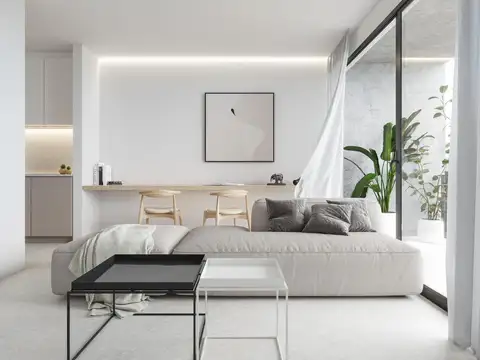 Departamento Monoambiente con 1 baño