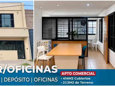 GALPÓN, DEPÓSITO y OFICINA EN VENTA B. INDUSTRIAL